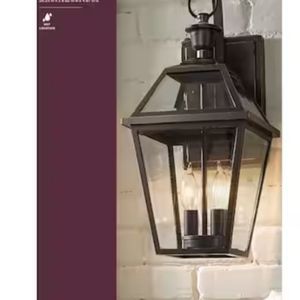 Large Light Hardwired wall scounce